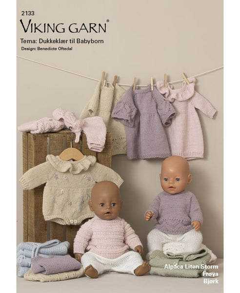 Mönsterhäfte Viking 2133 Tema Dockkläder till Babyborn