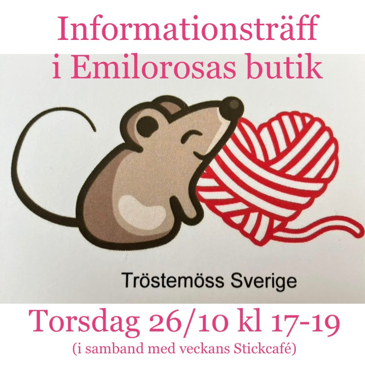 Tröstemöss Sverige - Informationsträff 26/10