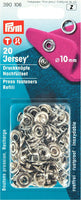 Nittryckknapp Jersey Ring 10 mm Refill