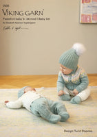 Mönsterhäfte Viking 2506 Pastell till baby 0-24 mån (Baby Ull)