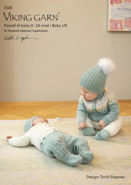 Mönsterhäfte Viking 2506 Pastell till baby 0-24 mån (Baby Ull)