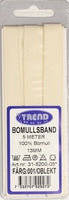 Bomullsband 13 mm (5m-pack)