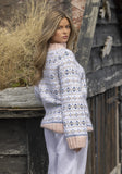 Mönsterhäfte Viking 2620 Mönsterglädje i Alpaca Bris