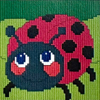 My First Kit, långstygn - broderikit för barn