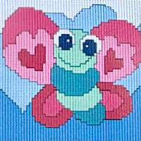 My First Kit, långstygn - broderikit för barn
