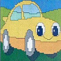 My First Kit, långstygn - broderikit för barn