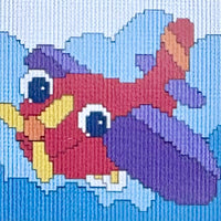 My First Kit, långstygn - broderikit för barn