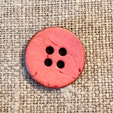 Knapp "Kokos" 4-hål färgad 25 mm