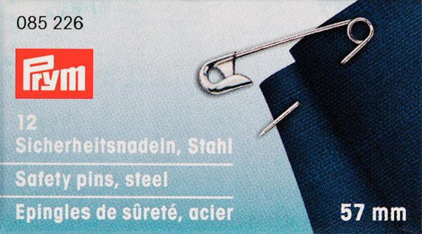 Säkerhetsnål Prym, nr.4, 57 mm, 12 st