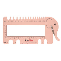 Stickmått Elefant KnitPro