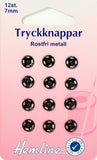 Tryckknappar 7 mm