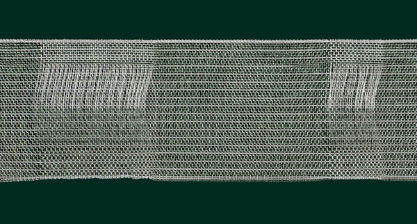 Gardinband transparent 70mm