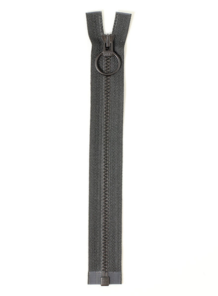 Blixtlås med ringkläpp (Y431) 25 cm YKK 4mm delbart